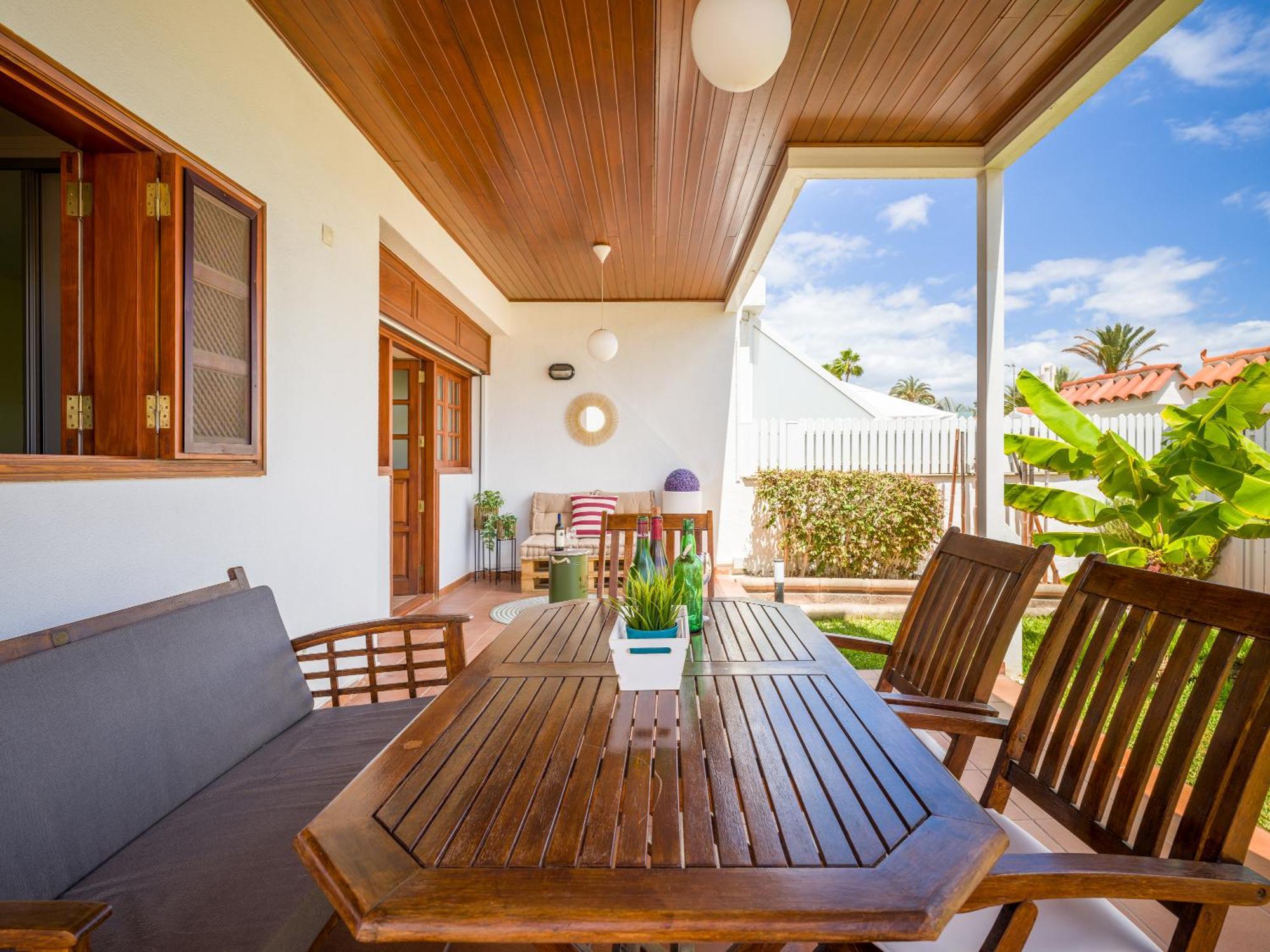 Banana House In Top Location By Tenpropertiesgc Maspalomas  Exterior photo
